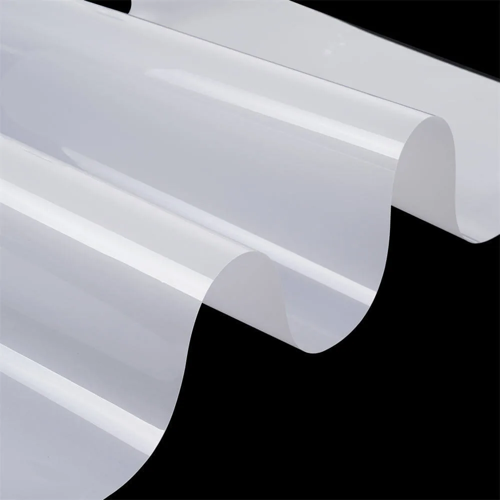 Clear paint protection film material sample